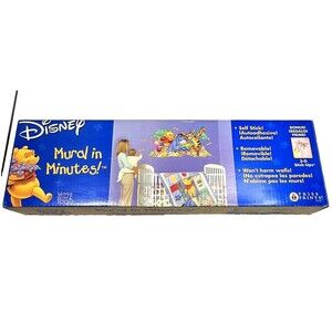 VTG Stick-Ups Winnie Pooh Disney Jumbo Stick Ups Priss Prints Clings Mural 1996